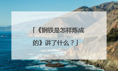 《钢铁是怎样炼成的》讲了什么?