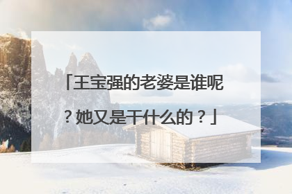 王宝强的老婆是谁呢?她又是干什么的?