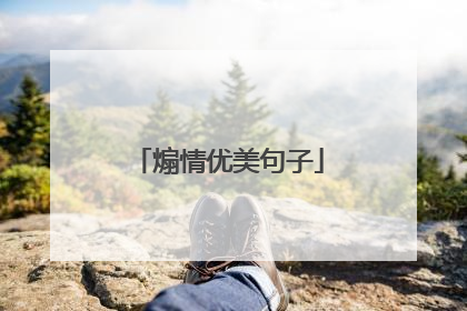 煽情优美句子