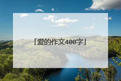 爱的作文400字