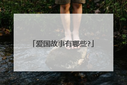爱国故事有哪些?