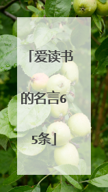 爱读书的名言65条