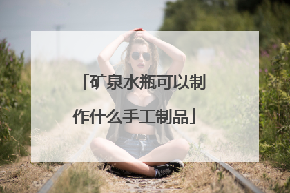 矿泉水瓶可以制作什么手工制品