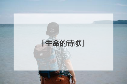 生命的诗歌