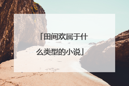 田间欢属于什么类型的小说