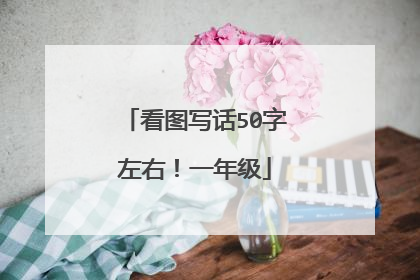 看图写话50字左右!一年级
