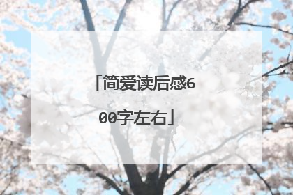 简爱读后感600字左右