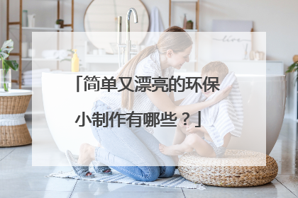 简单又漂亮的环保小制作有哪些？