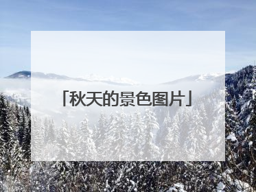 秋天的景色图片