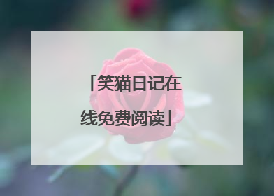 笑猫日记在线免费阅读