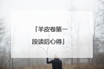 羊皮卷第一段读后心得