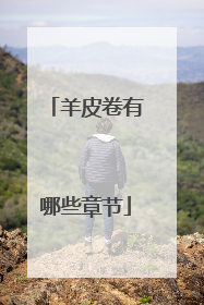羊皮卷有哪些章节