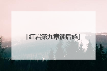 红岩第九章读后感