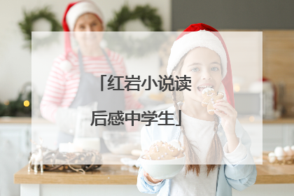 红岩小说读后感中学生