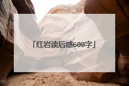 红岩读后感600字