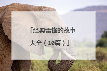 经典雷锋的故事大全（10篇）