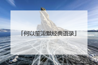 何以笙箫默经典语录