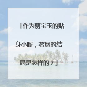 作为贾宝玉的贴身小厮，茗烟的结局是怎样的？