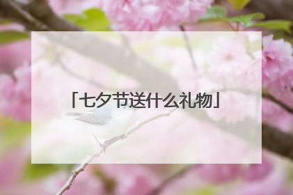 七夕节送什么礼物