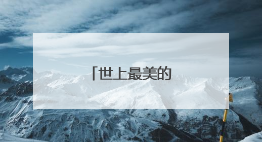 世上最美的花是什么花