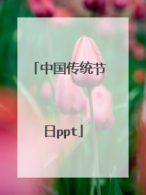 中国传统节日ppt