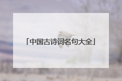 中国古诗词名句大全