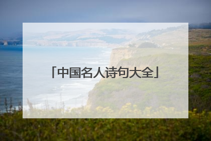 中国名人诗句大全