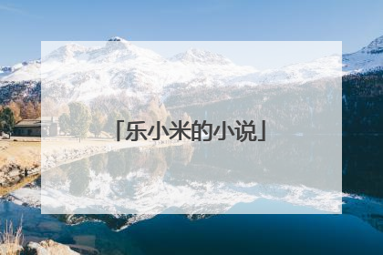 乐小米的小说