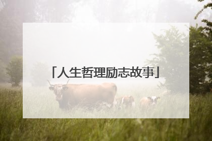 人生哲理励志故事