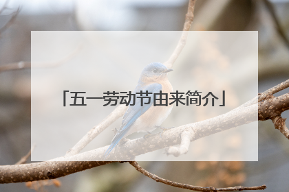 五一劳动节由来简介