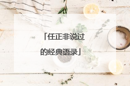 任正非说过的经典语录