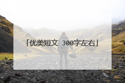 优美短文 300字左右