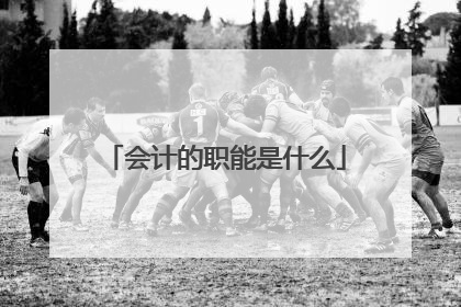 会计的职能是什么