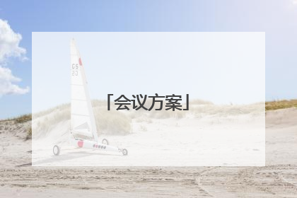 会议方案