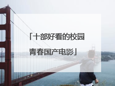 十部好看的校园青春国产电影