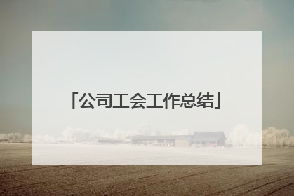 公司工会工作总结