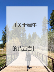 关于端午的诗五言