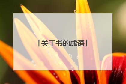 关于书的成语