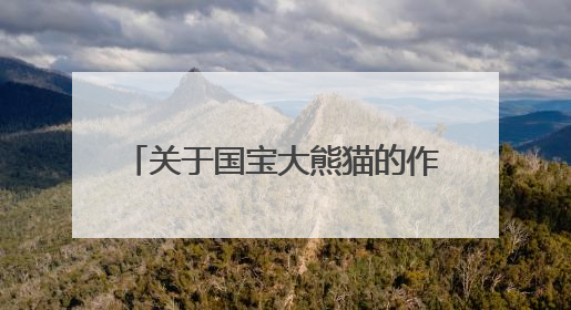 关于国宝大熊猫的作文500字10篇