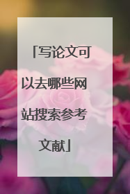 写论文可以去哪些网站搜索参考文献