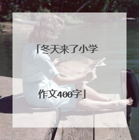 冬天来了小学作文400字