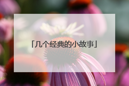 几个经典的小故事
