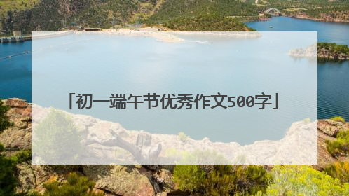 初一端午节优秀作文500字