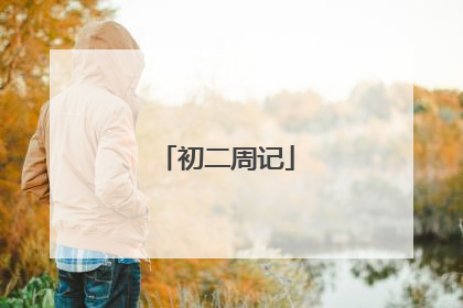 初二周记