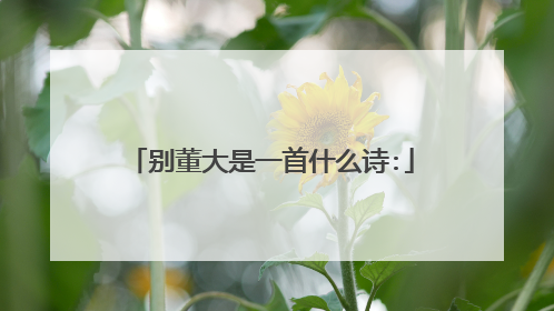 别董大是一首什么诗: