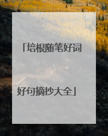 培根随笔好词好句摘抄大全