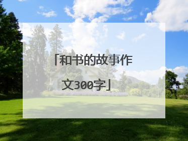 和书的故事作文300字