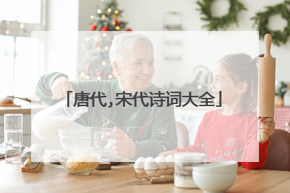 唐代,宋代诗词大全