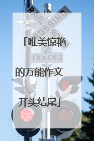 唯美惊艳的万能作文开头结尾