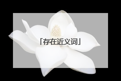 存在近义词